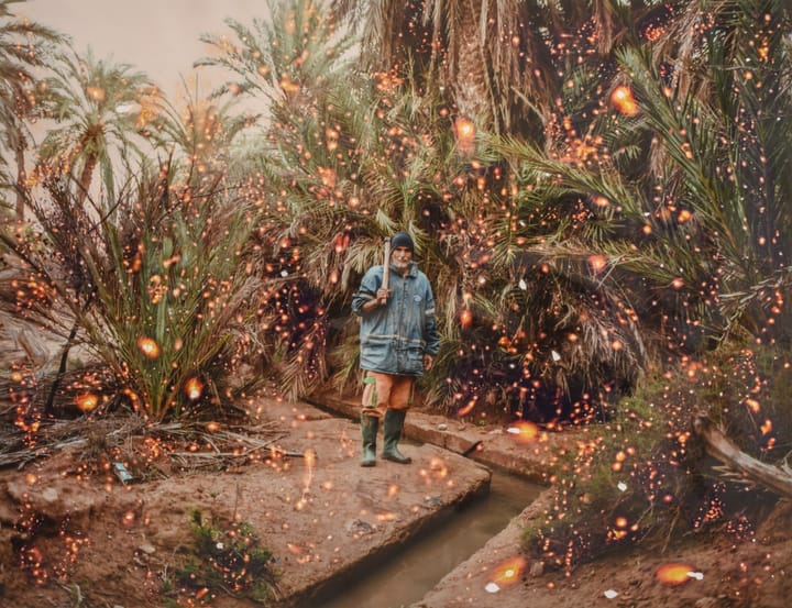 Why Seif Kousmate Burns His Images of Morocco’s Oases
